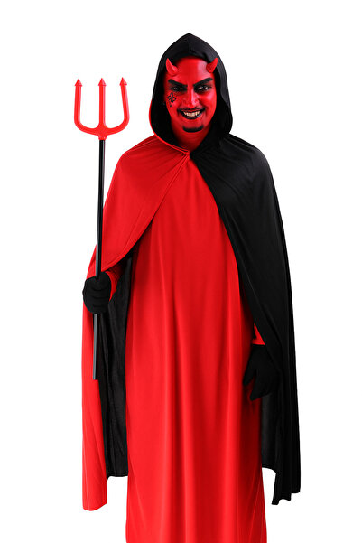 DODOMAR Halloween Cadılar Bayramı Geçmeli Çubuklu Şeytan Mızrağı 110 cm Korku Aksesuarı