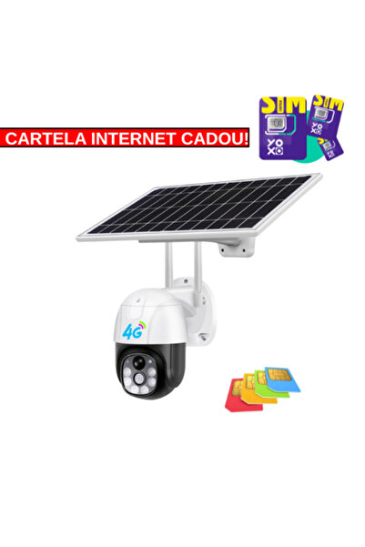 OEM LENSO 4G Surveillance Camera + 32GB CARD + GIFT INTERNET CARD!