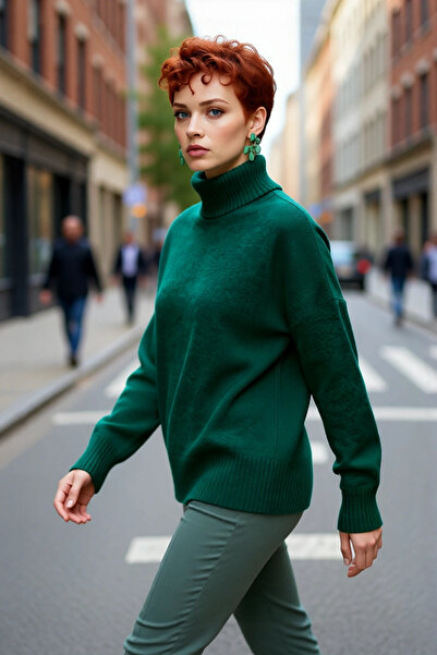 PayBuy Puloverul lung de tricotat pentru femei, oversize, cu mâneci joase, cu...