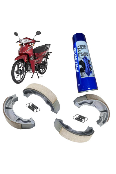 GİVİS Mondial Sfc 50 100 Ön Arka Fren Balatası Balata Sprey Hediye