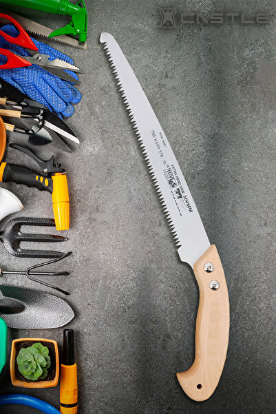 Castle Budama Testeresi Hmb-16 Bağ Testeresi Ahşap Sap Bahçe Ağaç Dal Çiçek B...