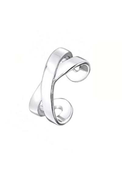 Boutique 23 - Cercel ear cuff Infinity din argint 925, model pentru ureche, argintiu, inclus cutie b