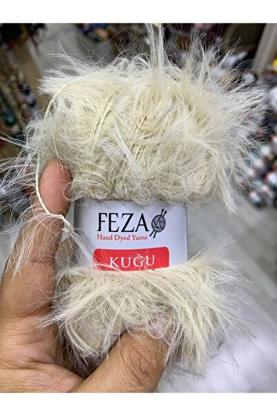 Feza خيط حياكة يدوي من ريش الإوز والبط 50 جرام 190 متر