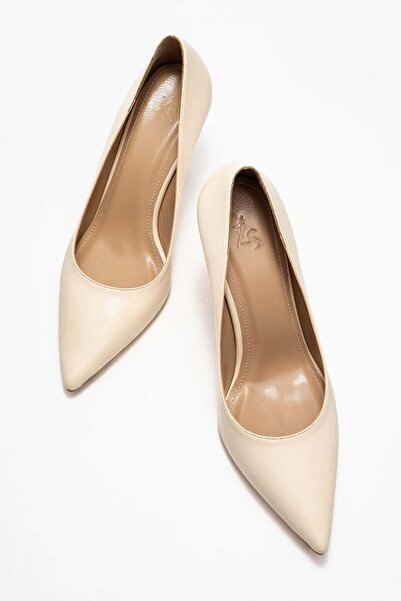 Zeynep Sıradağlı Bolinya Women's Stiletto Beige