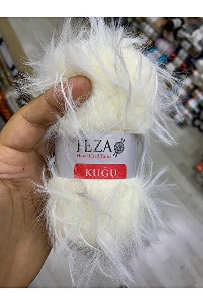 Feza Kuğu Kaz Tüyü El Örgü İpi 50 gram 190m