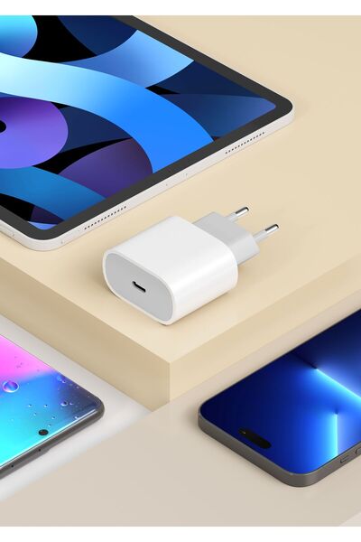 MapleTech Iphone Uyumlu Hızlı Şarj Aleti Başlığı 20w Hızlı Şarj Başlığı Usb-c Type-c Başlık