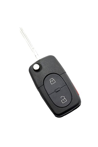 CarGuard Carcasa cheie Audi tip briceag CC034, 2+1 butoane, tip mic, cu buton...