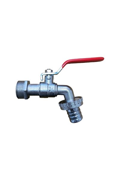 COBI SMART® Robinet 3/4 dublu serviciu, maneta rosie -