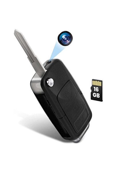 iUni Cheie auto cu cameră spion RMS22, 16GB, senzor de mișcare, foto, video