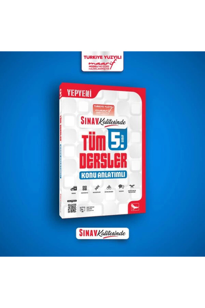 Sınav Yayınları 5. Sınıf Tüm Dersler Konu Anlatımlı Kitap