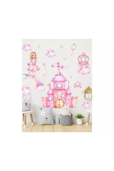 Inovius Sticker Perete Autocolant Printesa de la Castel 85x118cm - 90454