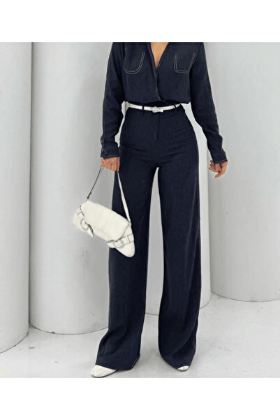 cemo Six-Elastic Double-Breasted Collar Suit