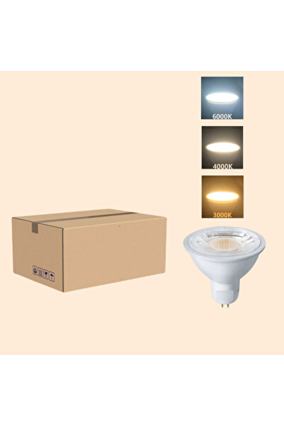 HAMER Carton of 50 7W 1-Color GU5.3 Lens Bulbs