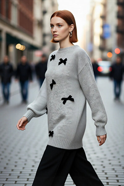 PayBuy Tricotaj cu mânecă lungă pentru femei, cu mânecă scurtă, cu decolteu, ...