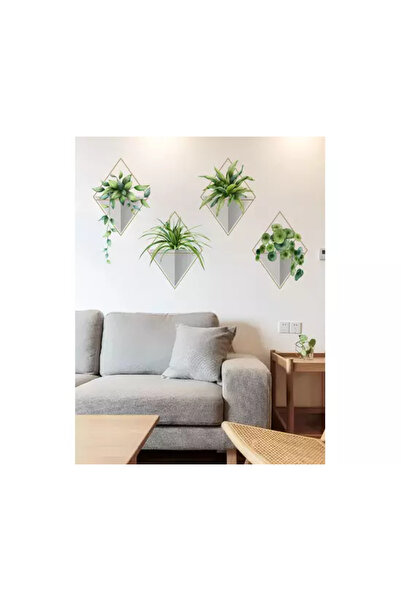 Inovius Sticker Perete Autocolant Plante - 60x30 cm - 817393