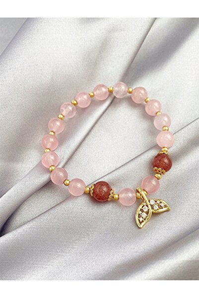 Other CHARMS BRACELET Crystals MERMAID PINK 103