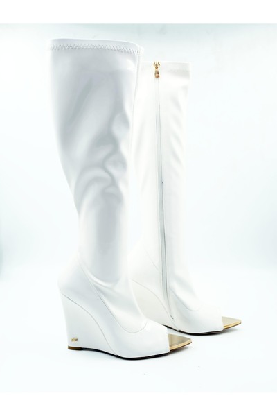 Tenau Γυναικείες μπότες με τακούνι από γνήσιο δέρμα