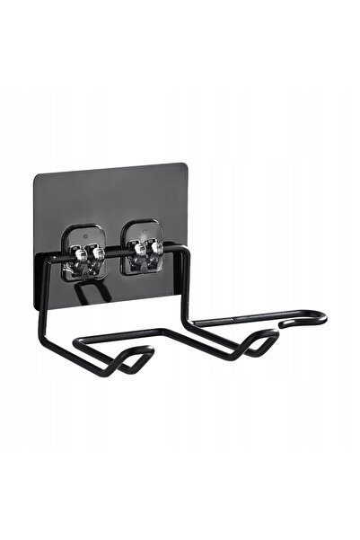 Other SUPORT USCĂTOR DE PĂR pentru baie, negru mat