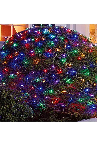 BellFyd 150 x 150 cm MULTICOLOR Christmas Net Installation, Outdoor and Indoor, 8 Lighting Modes