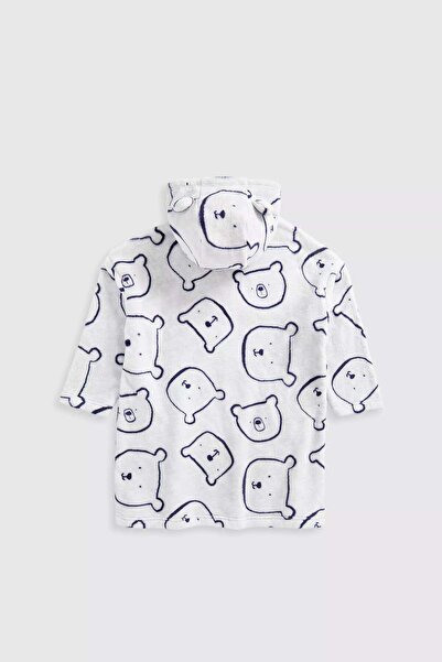 MOTHERCARE Grey Bear Fleece Hoodie