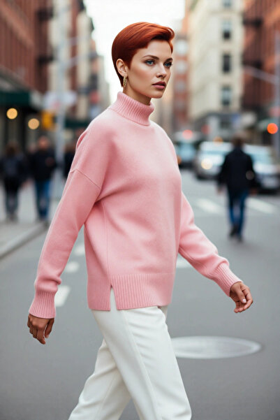 PayBuy Puloverul lung de tricotat pentru femei, oversize, cu mâneci joase, cu...