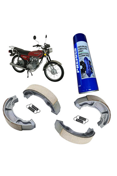 GİVİS Mondial Agk 125 Cg125 Ön Arka Fren Balatası Balata Sprey Hediye