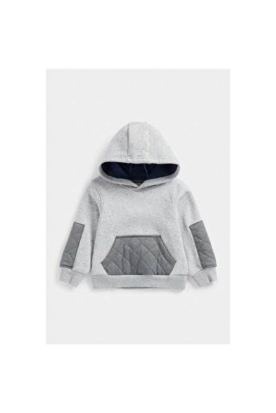 MOTHERCARE Grey Quilted Hoody