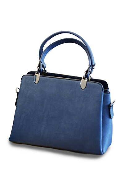 ALLURE - Women's Bag Berlin Blue 31x28x14cm Ecological Leather