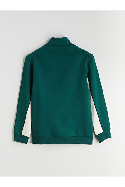 LC Waikiki Ανδρικό φούτερ με όρθιο γιακά με στάμπα