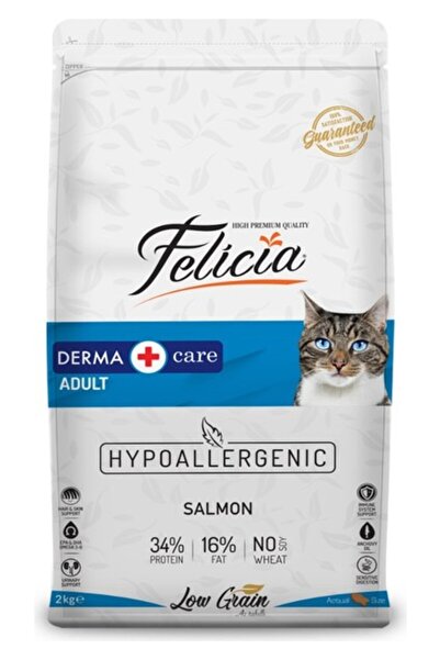 Felicia Hypoallergenic Somonlu Düşük Tahıllı Yetişkin Kedi Maması 2 kg