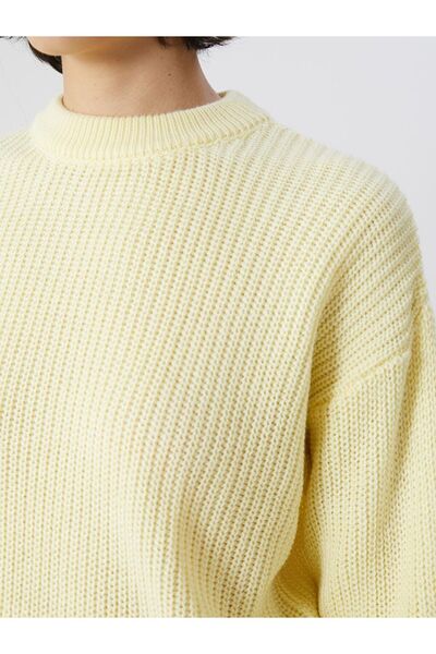LC Waikiki Crew Neck Oversize Women's Knitwear Sweater