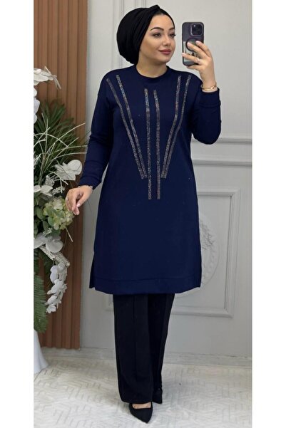 Ebrarengiz Moda TUANA KADIN TAŞLI TUNİK