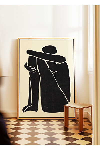 ARTHOUSECOLLECTIVE Silhouette – State of Mind – Poster fără cadru în dimensiu...