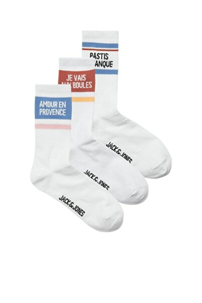 Jack & Jones Jack Jones Boulı Tennıs 3 Lü Paket Erkek Çorap 12286387