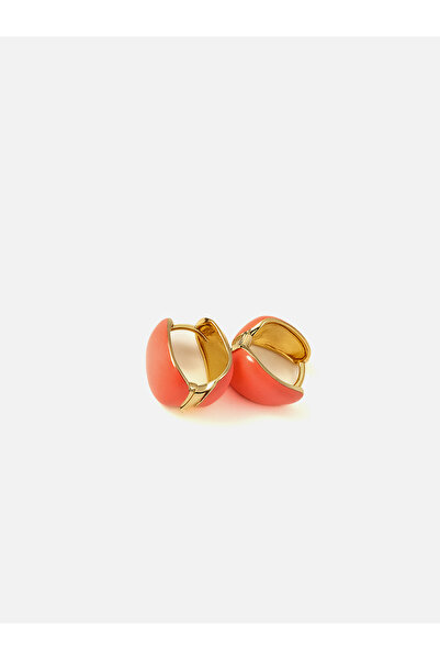 GOLDURA ATELIER Coral Mercan Gold Earrings Kp17