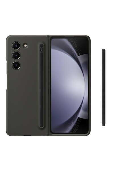 isag Pachet promo: Husa protectie compatibila cu Samsung Galaxy Z Fold 5, cu S-Pen inclus, Slim, Antisoc,