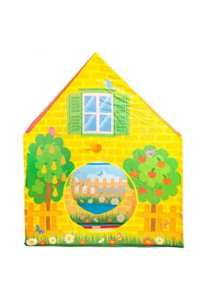 IMK Παιδική σκηνή iMK®, παιδικό σπιτάκι παιχνιδιού, εσωτερικού/εξωτερικού χώρου, μαλακή κουρτίνα, συμπαγές πλαίσιο, δύο εσωτερικές πόρτες