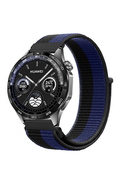 redmud teknoloji Huawei Watch GT6 Pro 46 mm (22mm) Ayarlanabilir Hasır Örgü C...
