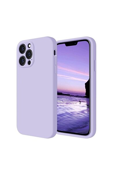 isag Husa protectie compatibila cu iPhone 12 Pro, slim, silicon Mov cu interi...