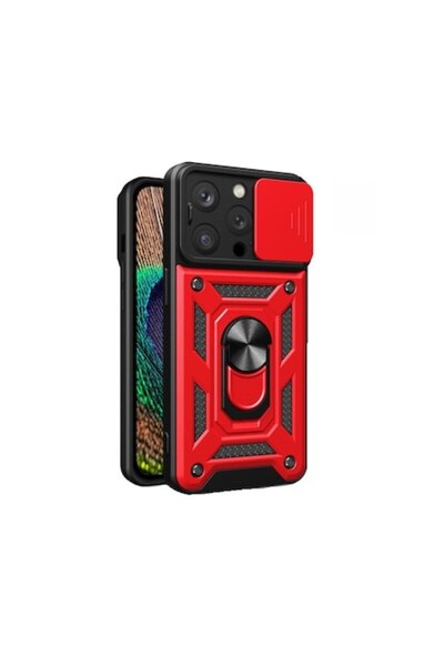 isag Husa antisoc Armor, compatibila cu iPhone 15 Pro, silicon si plastic, ma...