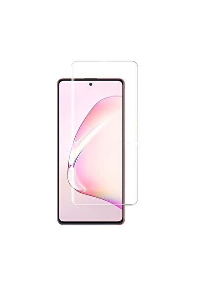 isag Folie de protectie ecran din silicon, TPU, Perfect fit, compatibila cu Samsung Galaxy Note 10 Lite,