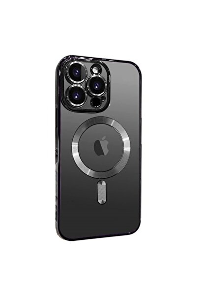 isag Husa din silicon de tip MagSafe compatibila cu iPhone 14 Pro Max, ISAG®,...