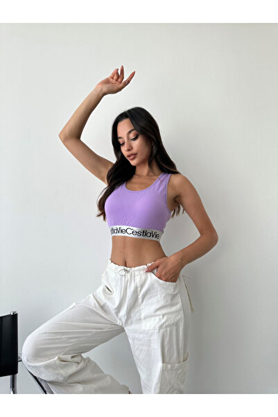 ADAMODA.RO Top Crop Push-Up Sport
