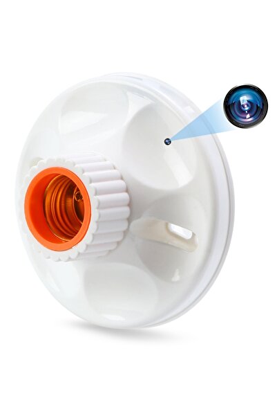 iUni Cameră spion cu soclu E27 SB1, Wi-Fi, Full HD, montare pe tavan/perete