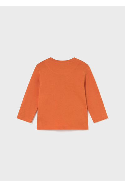 MAYORAL Skate Hologram Sweatpants with Elastic Waist and Legs (for Ages 01-04) - Beige-Orange