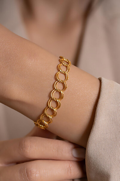 AMES GOLD KUYUMCULUK 14 Ayar Altın Samanyolu Işıltısı Bileklik