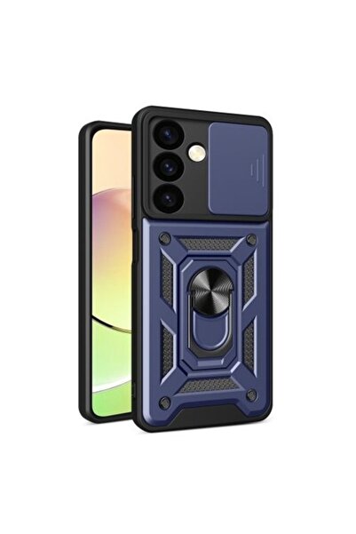 isag Husa antisoc Armor, compatibila cu Samsung Galaxy S24 Plus, silicon si plastic, magnet inclus, inel