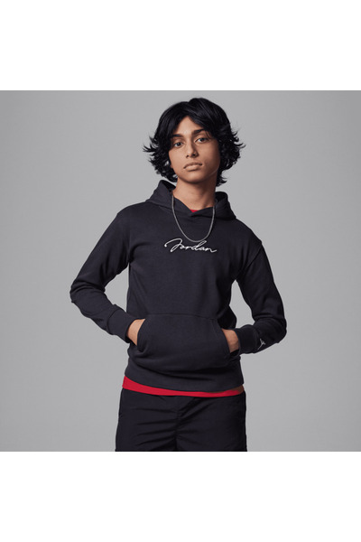 Nike ДЖОРДАН MVP ФРЕНЧ ТЕРИ ХУДИ ДЕТСКА СВИТШОРТКА 95D746 95D746-G0T