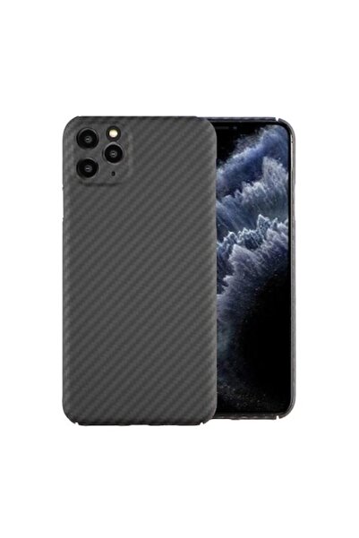 isag Husa protectie din Kevlar compatibila cu iPhone 11 Pro Max, din Fibra de...