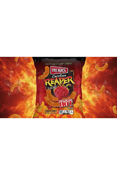 Herr Bucle de brânză Carolina Reaper - brânză și ardei iute 170g